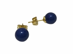 Aros Perla Azul n°8 - comprar online