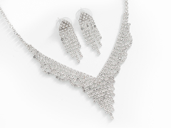 Conjunto Strass Ondas en V
