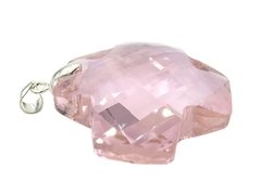 Dije Cruz Cristal Rosa - comprar online