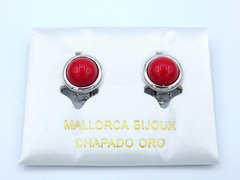 Aros Perla Roja clip