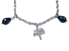 Pulsera árbol y cristal - comprar online