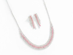 Conjunto Strass Centro Rosa - comprar online