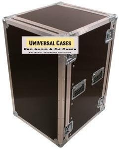 Road Case Rack 15u C/ Rodas