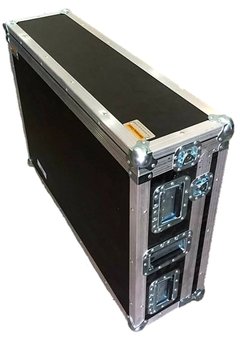 Flight Case Para Allen Heath Qu32 Com Rodas E Cablebox