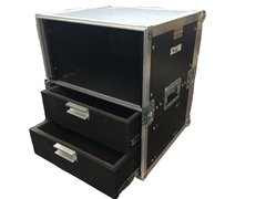 Case rack 6u + 2 gavetas 13cm.