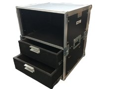 Case rack 8u + 2 gavetas 9cm