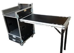 Road Case Rack 14u E Mesa Com 2 Gavetas - comprar online