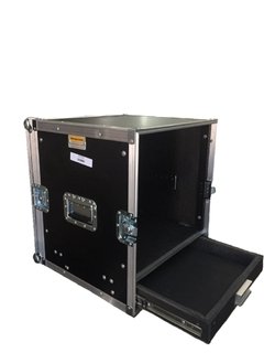 Flight Case Rack 10u + Gaveta