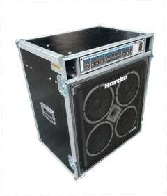 Flight case para Hartke Vx410 + cabeçote