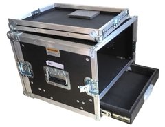 Case Rack 6u + Gaveta Profundidade Util 50cm