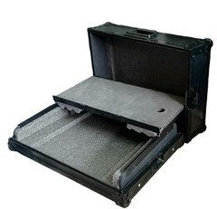 Flight case para Pioneer ddj-400 black com suporte notebook