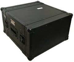 Flight case rack 6u Black