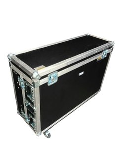 Case Para Mesa Ls932 + 4u com rodas e cablebox na internet