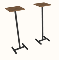 Suportes Stand em metal Para Caixas E Monitores Home Studio - comprar online