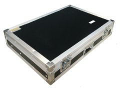 Flight case para monitor de palco ate 42 polegadas ajustavel - Universalcases