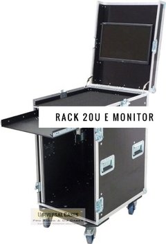 Flight Case Rack 20u + Tampa Para Monitor