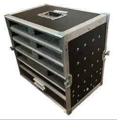 Case Rack Microfones 8 Bases + 1u + Gaveta - comprar online