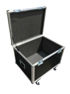 Flight Case Bau 80x50x50cm Com Rodas - comprar online