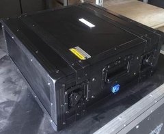 Flight Case Rack 4u Black Com Sistema De Energia