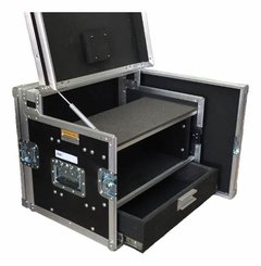 Flight Case Rack Para Monitor ate 53cm + 4u + Gaveta