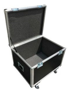 Flight Case Bau Cabos E Acessorios 65 X 50 X 60 Com Rodas - comprar online