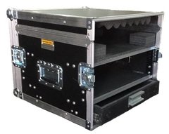 Flight Case Para Mesa De Som + 3u Rack + Gaveta