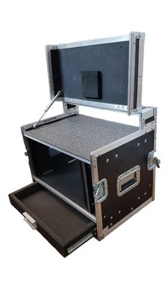 Case Rack 6u + Tampa Monitor E Gaveta - comprar online