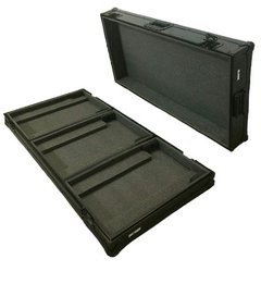 Flight Case Para 2 Cdj350 + Djm350 Black ( Cdj-350 Djm-450)