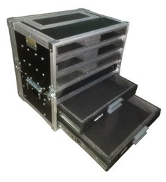 Case Rack Para 6 Bases Sem Fio +1u + 2 Gavetas