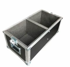 Flight Case Duplo Para Behringer B212 Com Rodas - comprar online