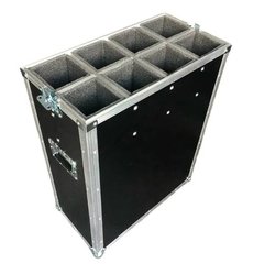 Flight Case Para 8 Pedestais De Microfone