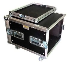 Case Rack 9u Profundidade Útil 60cm Com Rodas