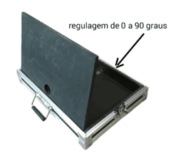 Case para monitor de palco 24 Pol. Ângulo ajustavel na internet