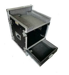 case rack para DL1608 + 8u + gaveta com rodas