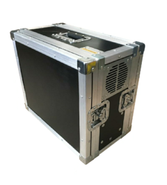 Case rack 9u profundidade útil 20cm com respiradores