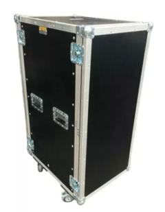 Case Rack 18u Profundidade Util 70cm Com Rodas MLZ