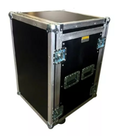 Case Rack 14u + Mesa De Som Com Rodas MLZ