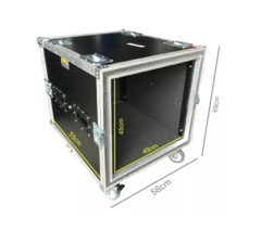 Case Rack 10u Com Amortecimento E Rodas MLZ na internet