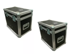 2 Cases Duplo Moving Caleidoscopio 4x25w Sem Rodas Com Skate MLZ - comprar online