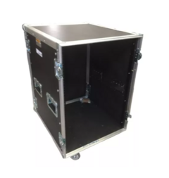 Case Rack 16u Profundidade Util 70cm Com Rodas MLZ