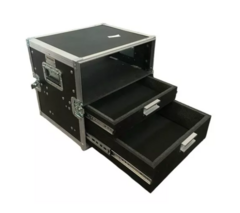 Case Rack 4u + 2 Gavetas Profundidade Util 40cm MLZ