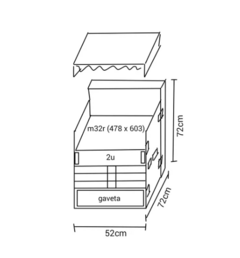 Case Rack Para Midas M32r + 2u + 6 Bases Sem Fio + Gaveta MLZF na internet