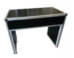 Mesa Bancada Para Dj Profissional Design Exclusivo Com Rodas MLZF