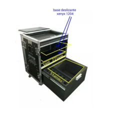 Case Rack Vs Xenyx 1204 + 2 Bases Com Gaveta MLZF