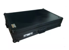 Flight Case Pioneer Xdj-rx2 Black Com Rodas, Tomada E 2 Xlr MLZ