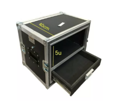 Case Rack 5u + Gaveta Com Amortecimento MLZ