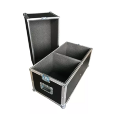 Case Duplo Para Caixas Mark Audio 1550a Com Rodas MLZ