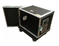 Case Rack 8u Para Main Power Com Rodas MLZ