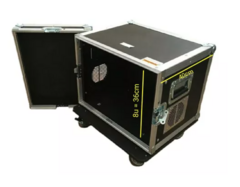 Case Rack 8u Para Main Power Com Rodas MLZ na internet