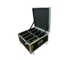 Case Para 8 Mini Moving 14 X 14 X 26cm Com Rodas MLZ